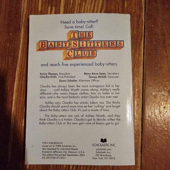 Claudia and the New Girl by Ann M. Martin The Baby-Sitters Club # 12 - Picture 7 of 9